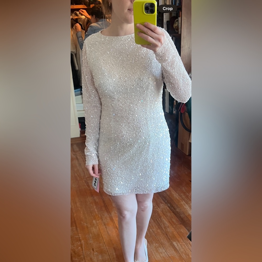 Anthropologie BHLDN 10 Josie Mini Sequins - Picture 6 of 6